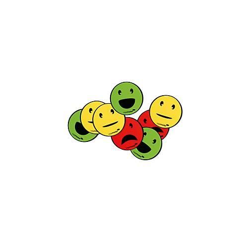 Magnetset Legamaster Emoticon, 6 Stück