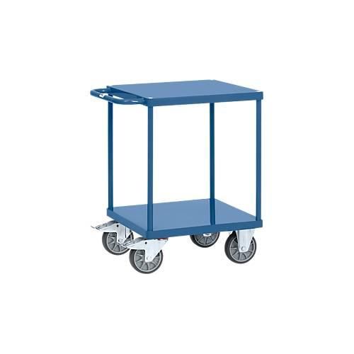 Tischwagen mit Stahlblech-Plattformen, L 1047 x B 509 x H 860 mm
