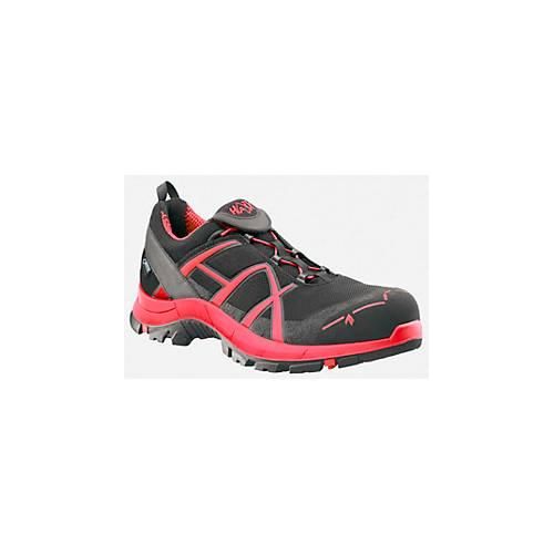 Sicherheitsschuh Haix Black Eagle Safety 40 ESD, GORE-TEX®, schwarz/rot, Größe 45