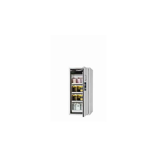 Sicherheitsschrank Typ 90 asecos S-CLASSIC-90, Flügeltür mit Türfeststellanlage, Anschlag rechts, Front Lichtgrau, B 596 x T 616 x H 1298 mm