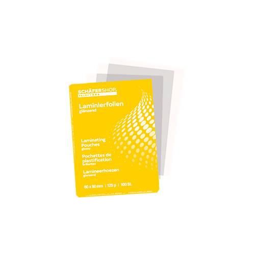 Schäfer Shop Select Laminierfolien, 60 x 90 mm, 125 mic, 100 Stück