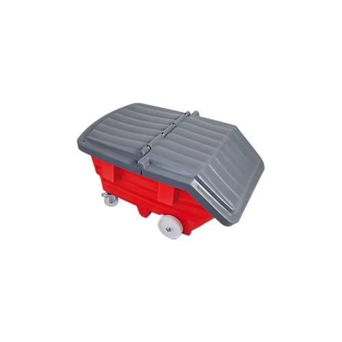 Deckel für asecos Kippwagen und Kippbehälter 500 l, Polyethylen, grau