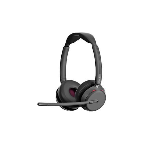 Bluetooth Headset EPOS IMPACT 1060T, binaural, zertifiziert für Microsoft Teams®, 30 m Reichweite, schwarz