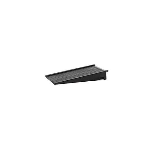 Auffahrrampe für CEMO PE-Fassauffangwannen 270/8, Polyethylen, L 1260 x B 800 x H 200 mm