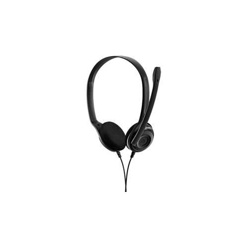 Stereo-Headset EPOS EDU 10, binaural, schnurgebunden, 3,5 mm Klinkenstecker, Geräuschunterdrückung, Plug-and-Play, 10 Stück, schwarz