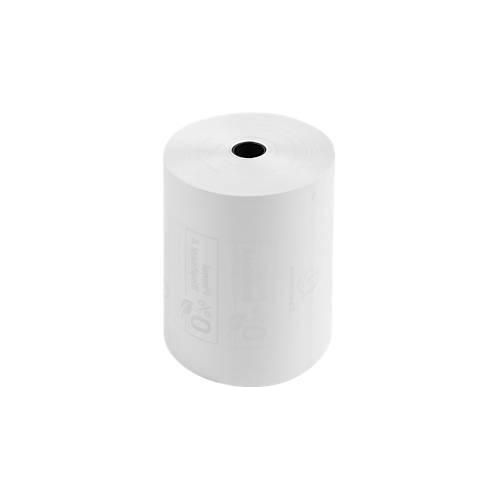 Thermorolle Exacompta, rückseitig bedruckt, 1-lagig, 48 g/m², L 44 m x B 80 mm, Ø 60 mm, 10 Rollen, weiß