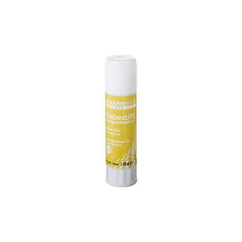 Schäfer Shop Select Klebestift, 20 Gramm, lösungsmittelfrei, geruchsarm, auswaschbar, transparent