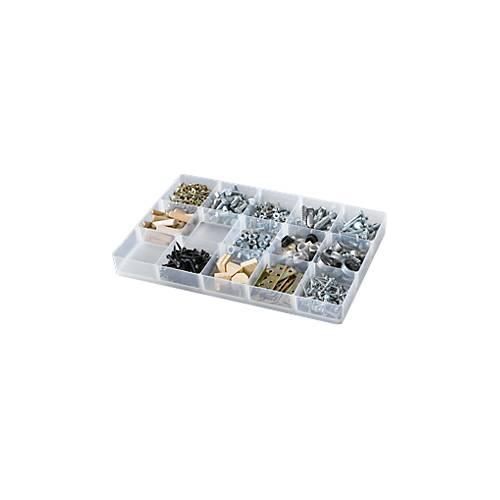 Einsatz, Unterteilung 3 x 5, für Kunststoff-Box 4,9 l