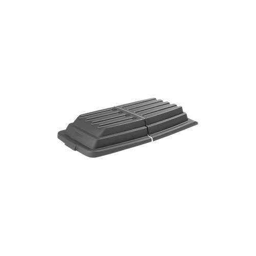 Deckel für Kippmulde Rubbermaid Tilt Truck, 0,6 m³, mit Griffen, L 1549 x B 806 x H 222 mm, schwarz