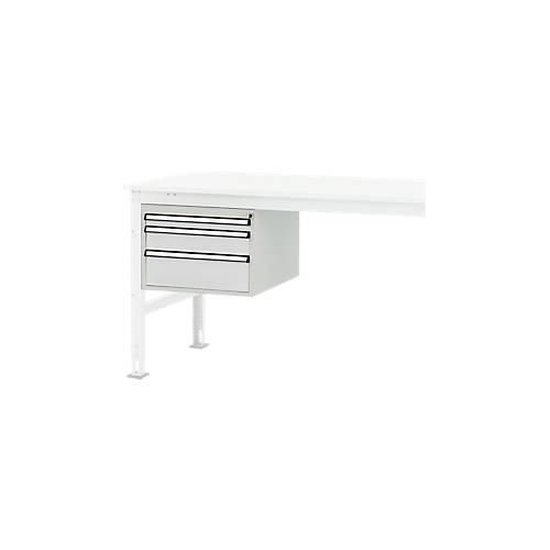 Packpool Schubladen-Unterbau, 3 Schubladen, f. Packpool Packtisch, 35 kg belastbar