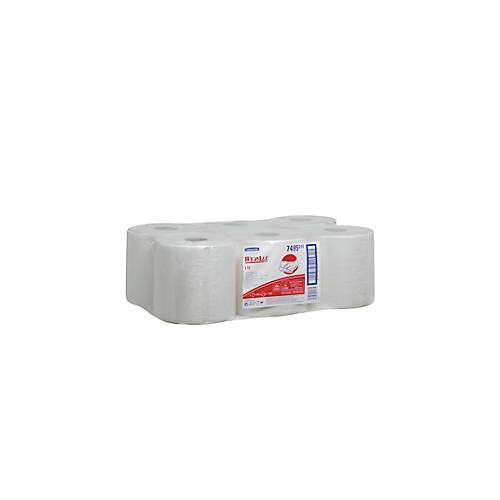 WYPALL* Wischtuch L-10 EXTRA Zentralentnahme RCS, aus Airflexmaterial, 3150 Tücher, 1-lagig, weiß