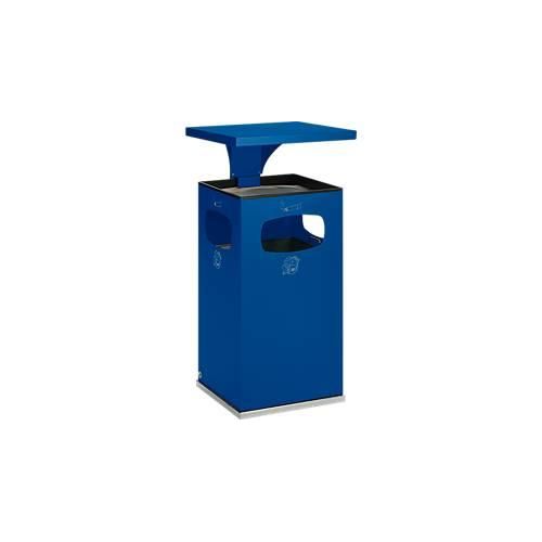 Kombi-Ascher B42, m. Dach, inkl. Inneneinsatz, blau