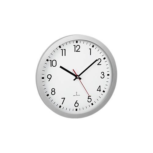 Funk-Wanduhr, aus Kunststoff, Batteriebetrieb