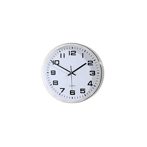 Edelstahl Quarz-Wanduhr, rund, ø 300 mm