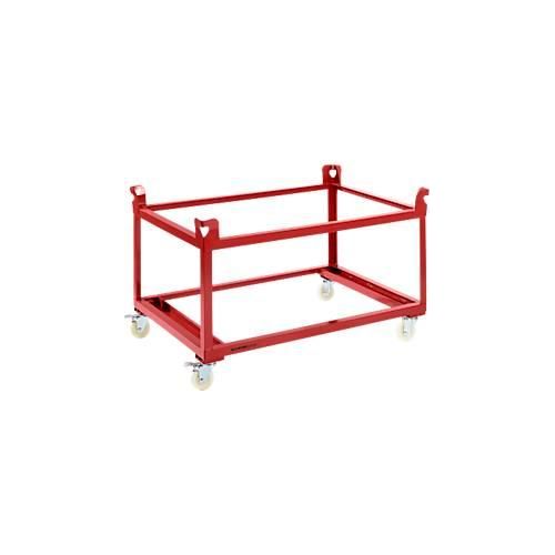 Schäfer Shop Pure Palettenrollrahmen, 1210 x 810 mm, rot