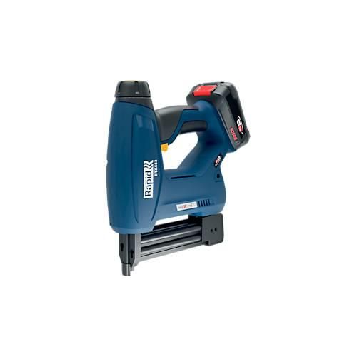 Akku-Tacker Rapid BTX553, LCD-Anzeige, LED-Frontarbeitslicht, 6-stufige Eintreibkraft, ohne Akku