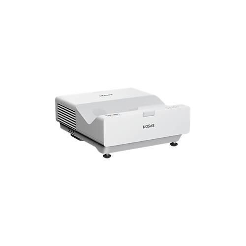 3LCD Ultrakurzdistanz-Projektor Epson EB-760W, bis 150 Zoll, 4.100 Lumen, HD Ready WXGA, 2.500.000:1, weiß