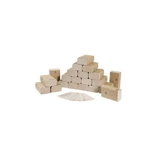 Tork® Falthandtücher Tork Xpress® Soft Natural Multifold 130299, 2-lagig, Zickzack-Falzung, H2-kompatibel, 21 Packungen á 180 Blatt, 100 % Recyclingpapier, naturfarben