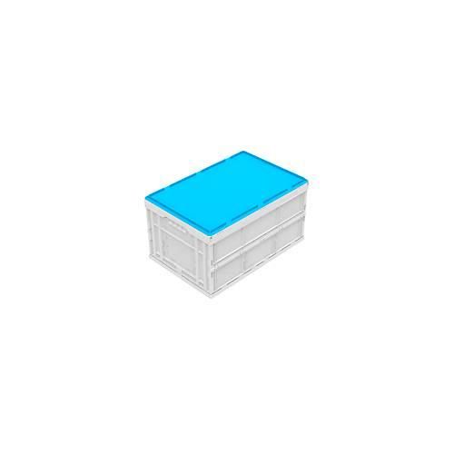 Deckel für Faltbox 600 x 400 mm, blau