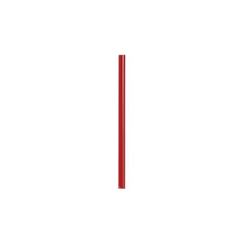 Durable Klemmschiene, Kunststoff, 50-60 Blatt, 50 Stück, rot