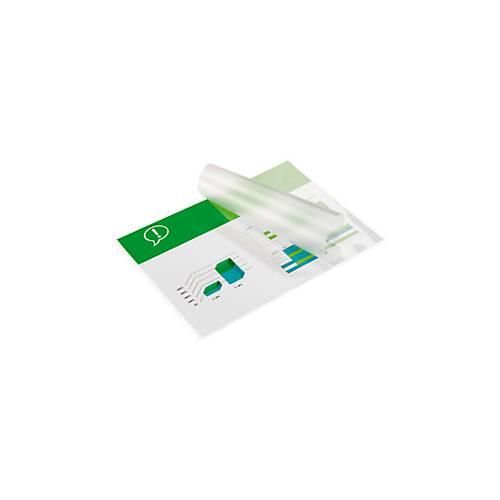 Laminierfolien GBC®, für Heißlaminiergeräte, A4 Hoch- & Querformat, beschriftbar, 100 µ, L 303 x B 216 mm, transparent-matt, Polyester, 100 Stück
