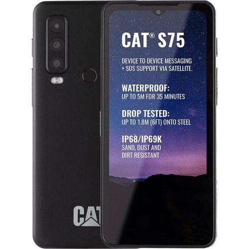 Cat S75 128GB - Schwarz - Ohne Vertrag