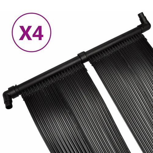 vidaXL Solar-Panel für Poolheizung 4 Stk. 80x620 cm