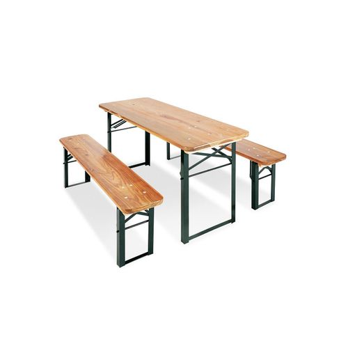 Pinolino® Garten-Kindersitzgruppe »Kinderfestzeltgarnitur Sepp«, (Set, 3 tlg.)