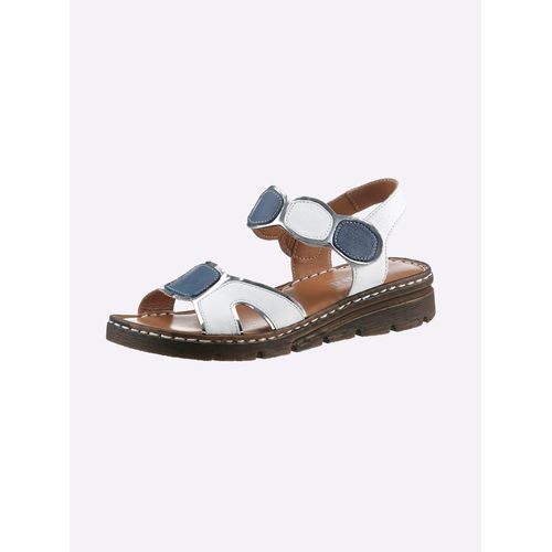 Sandale GEMINI, Damen, Gr. 36, weiß, Glattleder, sportlich, Schuhe