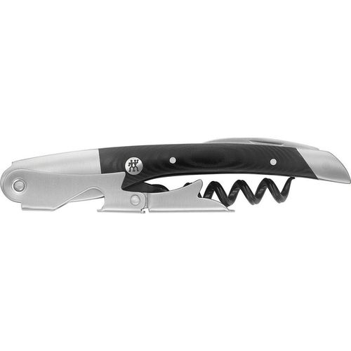 Zwilling Kellnermesser Zwilling Sommerlier , Silber , Metall , zusammenklappbar, integrierter Kapselheber, Folienschneider , Essen & Trinken,