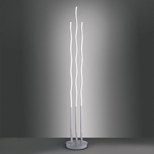 LED Stehlampe LS-Wave 151cm RGB+CCT Stahl