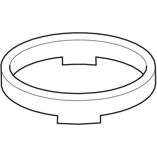 Geberit Tem.-Begrenzungsring grau, zu 571400, Tem.-Begrenzungsring grau, zu 571400, 599114 599114000