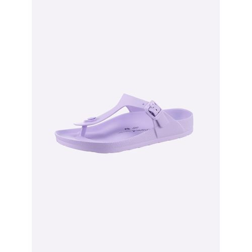 Pantolette CASUAL LOOKS, Gr. 41, lila (flieder), sportlich, Schuhe