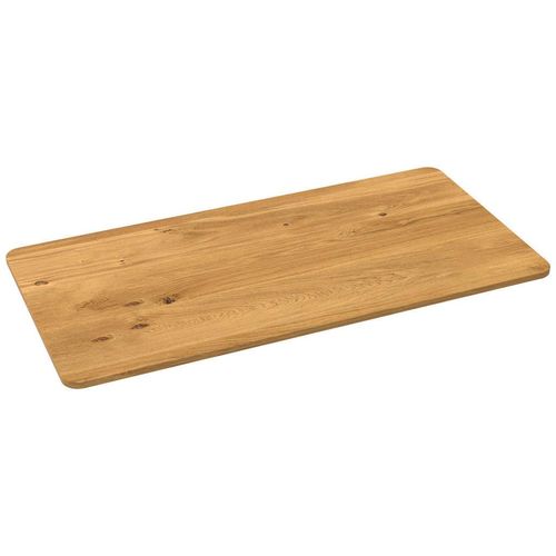 Carryhome Schreibtischplatte , Eiche Artisan , Holzwerkstoff , 80x1.8x160 cm , Arbeitszimmer, Schreibtische, Bürotische