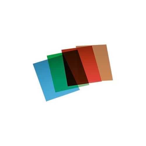 GBC® Klarsichtfolie, A4, rot, 100 Folien