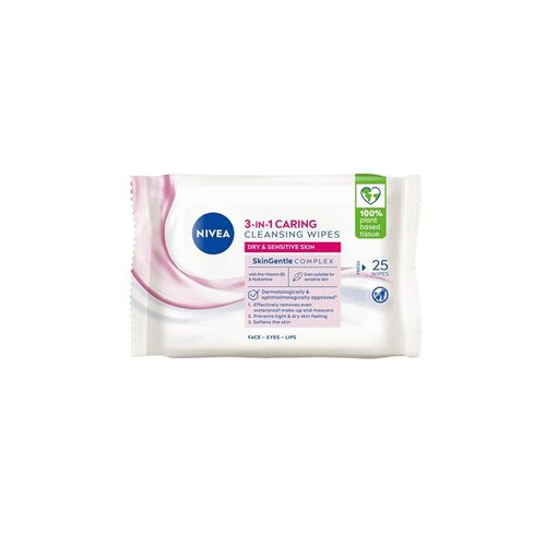 Nivea Reinigungstücher 3in1 Pflegend 25 Stück