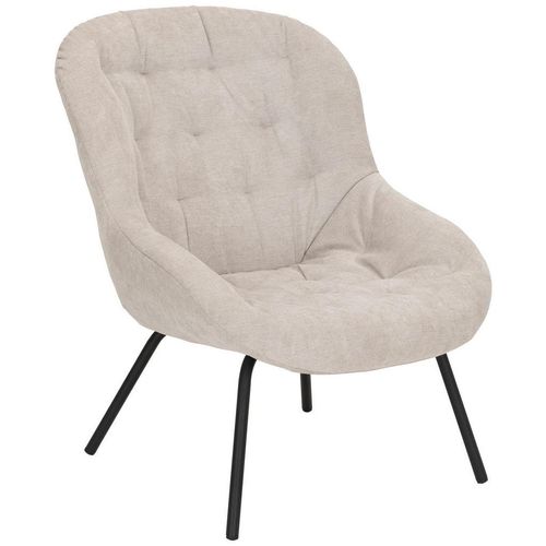 Mid.you Sessel , Beige , Textil , 66x84x77 cm , Wohnzimmer, Sessel, Polstersessel