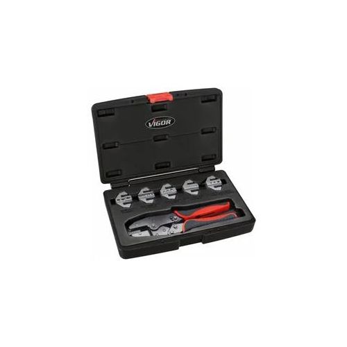 VIGOR Crimpzangen Satz V2499 6 teilig