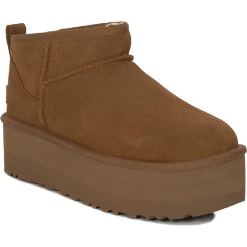 UGG Classic Ultra Mini Platform 1135092-CHE, Winterschuhe, Damen, Braun, Größe: 38