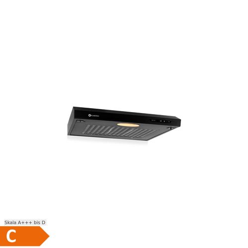 UW60BL Dunstabzugshaube 60 cm Abzug Unterbau LED 210 m³/h