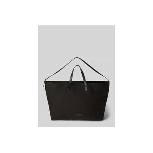 Shopper mit Label-Patch Modell 'Finn'