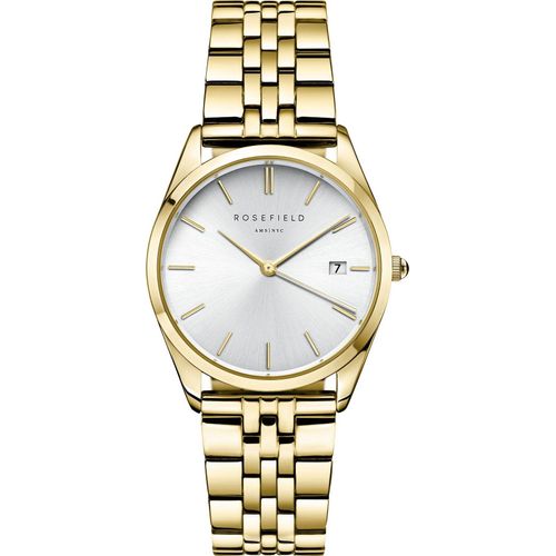 Rosefield - The Ace - Silber Sonnenstrahl Gold - ACSG-A03 Uhr