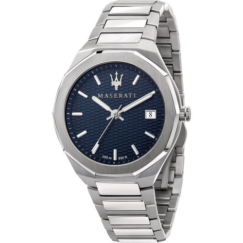 MASERATI Quarzuhr QUARZUHR Edelstahl silber