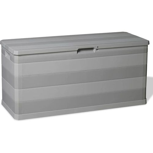 Gartenbox Grau 117×45×56 cm