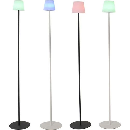 Solarlampe Home ESPRIT Schwarz 25 x 25 x 140 cm