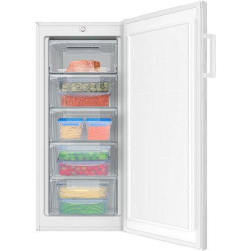 AMICA Gefrierschrank "GS 321 120 W", D (A-G), silber (weiß), B:54cm H:125,9cm T:55cm, Gefrierschränke