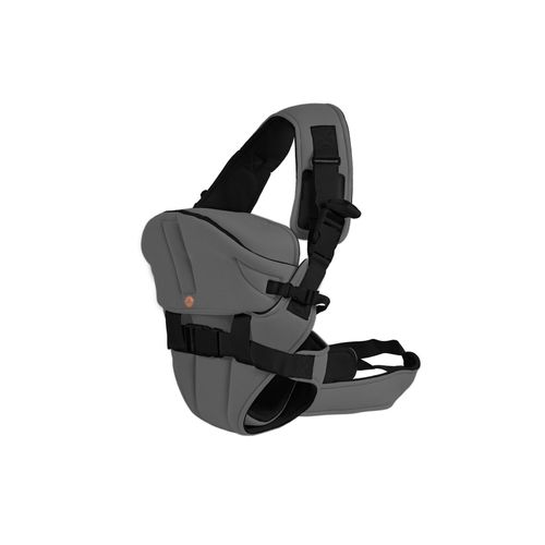 Babytrage Carry go 2 in 1 Bauch- und Hüfttrage von 3 Monaten bis 1 Jahr dunkelgrau