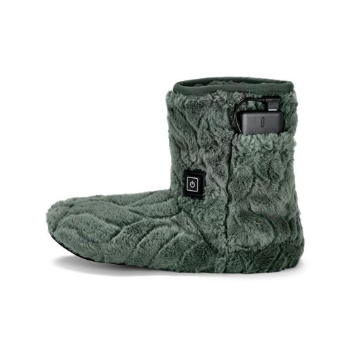 Tchibo - Beheizbare Schuhe - Gr. M - dunkelgrün