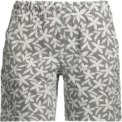 Chino-Shorts mit Dehnbund, 18 cm, Damen,  Weiß, Baumwoll-Mischung, by Lands' End