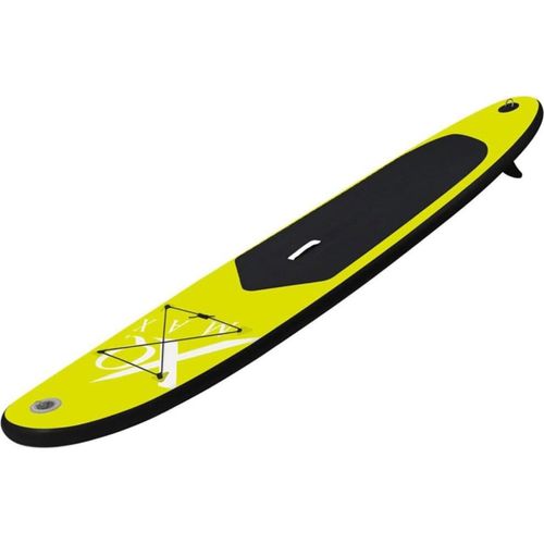 XQ Max Stand-up-Paddle-Board 285 cm Aufblasbar Limettengrün & Schwarz